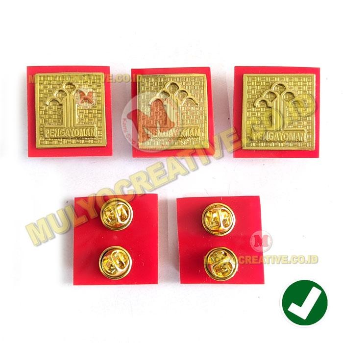 

Lencana Brevet Kemenkumham Pengayoman Pin Pengayoman Lapis Mika PREMIUM