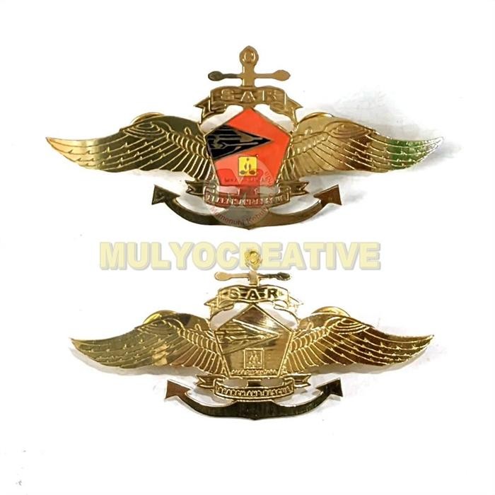 

Wing SAR Saka Dirgantara Pin Bros Logo SAR Saka Dirgantara Full Logam PREMIUM