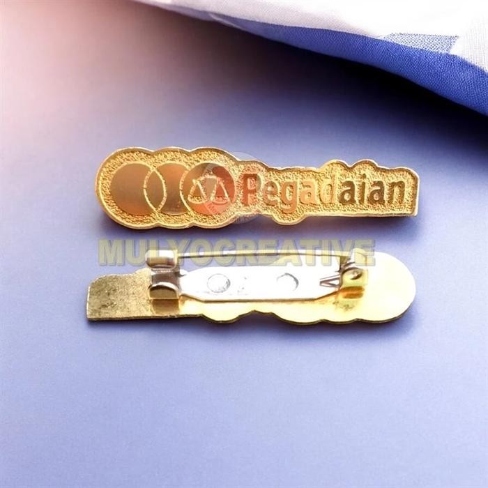 Pin Logo Pegadaian - Pin Bros Aksesoris Pegadaian PREMIUM