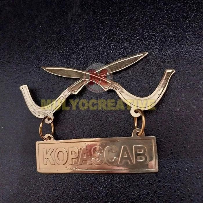 

Emblem Pencak Silat Bahan Logam Pin KOPASCAB Pagar Nusa PREMIUM