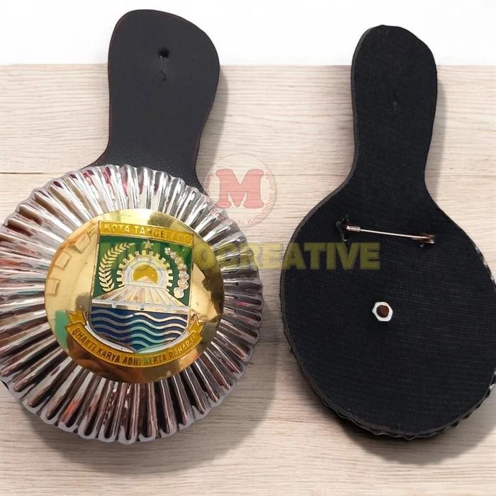 

Jengkolan Tangerang Tanda Jabatan Tangerang Emblem Logam PREMIUM