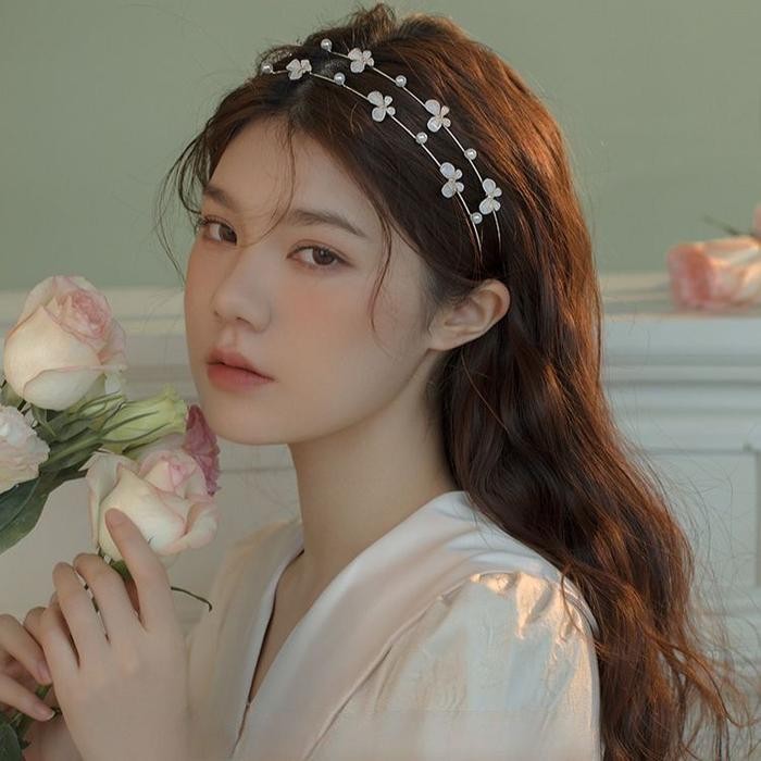 Bando Wanita Bando Korea Aksesoris Rambut Kekinian Headbands