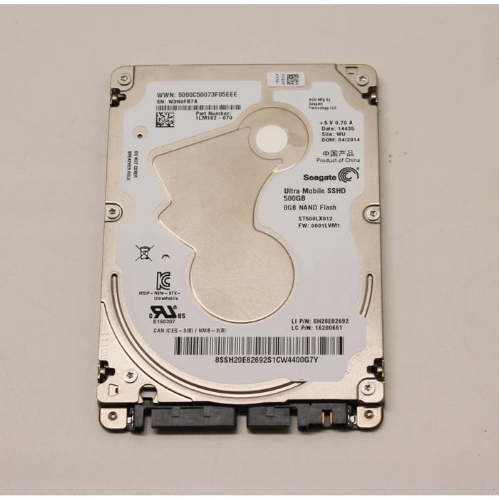 Harddisk Notebook Seagate Sshd 500 Gb Sata 2.5