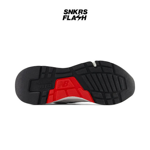 NEW BALANCE 997R BRIGHTON GREY TEAM NAVY Sepatu Sneakers Pria - U997REB - Size 44.5