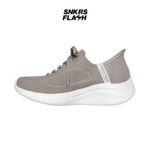 SKECHERS SPORT ULTRA FLEX 3 DARK TAUPE Sepatu Casual Wanita - 150457DKTP - Size 39