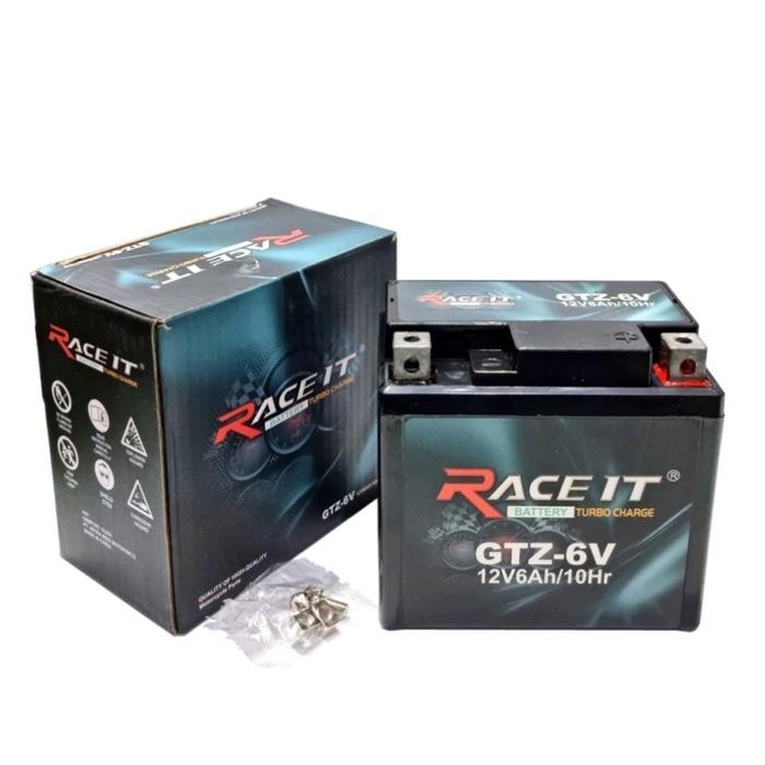 Aki / Accu Full Kering Race It Gtz-6V Vario/Beat/Scoopy