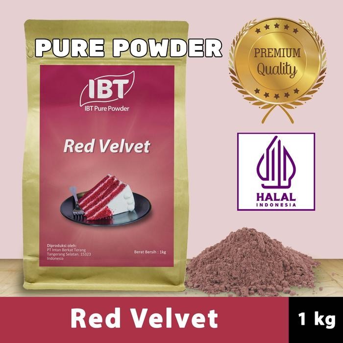 

NEW! PURE RED VELVET POWDER ESSENCE MURNI BUBUK IMPORT MAKANAN KUE