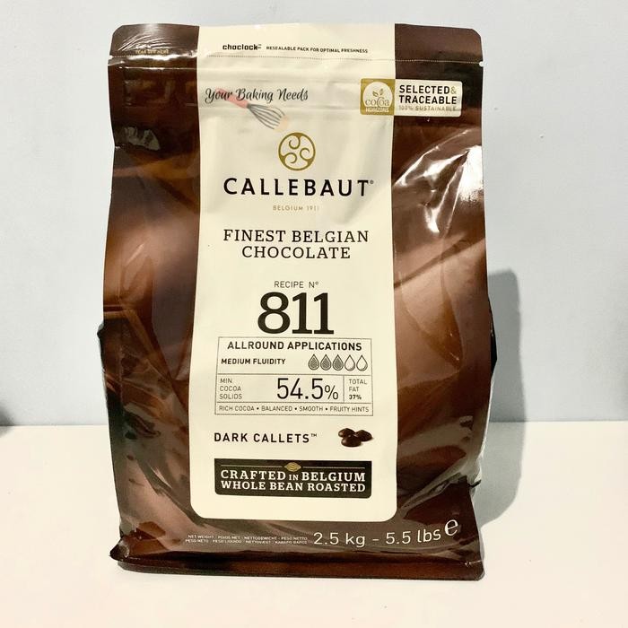 

NEW! CALLEBAUT DARK CHOCOLATE 54,5% RE-PACK 1 KG