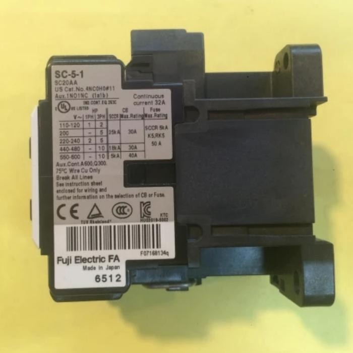 Kontaktor/Contactor Fuji Sc-5-1