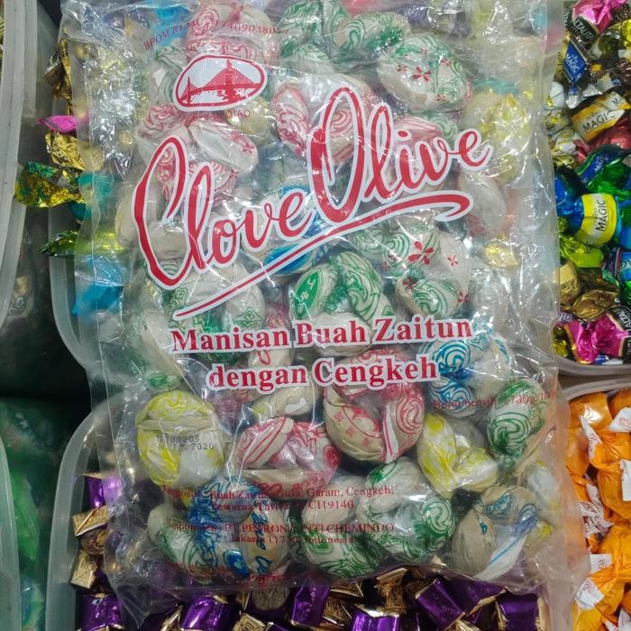 

NEW! KANA TIGA BIJI ( MANISAN BUAH ZAITUN DENGAN CENGKEH) 500GRAM