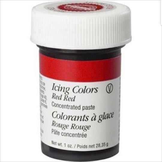 

NEW! WILTON ICING COLORS RED RED 1OZ - PASTA GEL PEWARNA MERAH