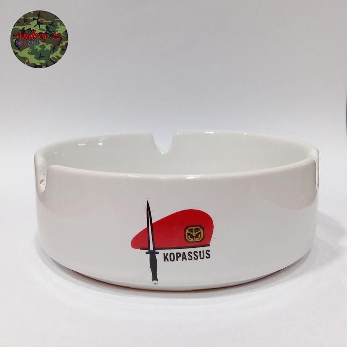 Asbak Rokok Kopassus / Asbak Rokok Logo Kopassus