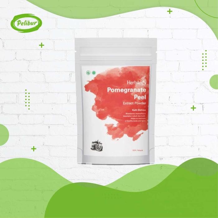 

Ready- Herbilogy Pomegranate Peel (Kulit Delima) Pure Extract Powder 100G #Gratisongkir