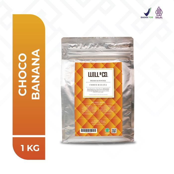 

Ready- Choco Banana Powder Will&Co Bubuk Minuman Premium 1Kg #Gratisongkir