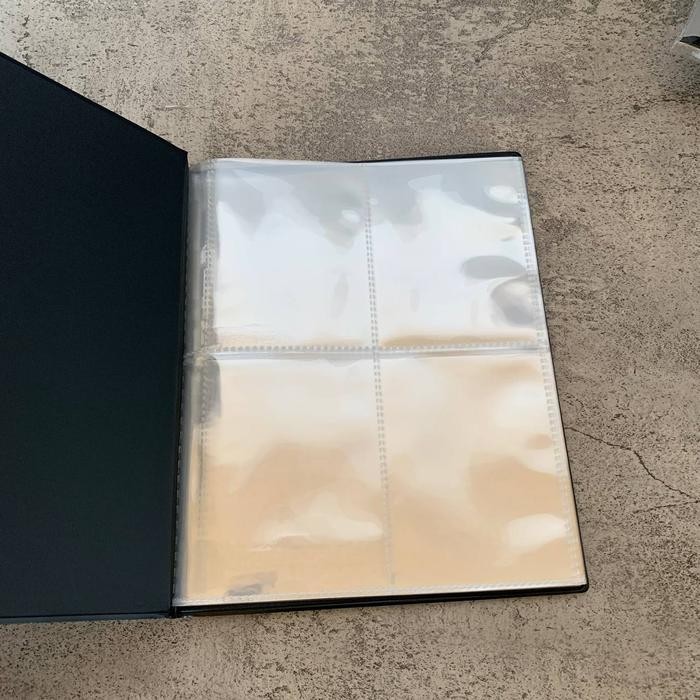 

TERLARIS Sultan Portfolio Binder Album Black (10 Page) READY STOCK