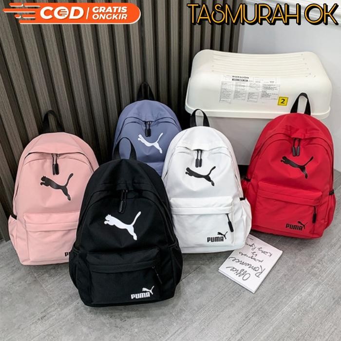 Tas Ransel Wanita Pria Sport Nylon Anti Air Bacpack Laptop Sekolah Ori