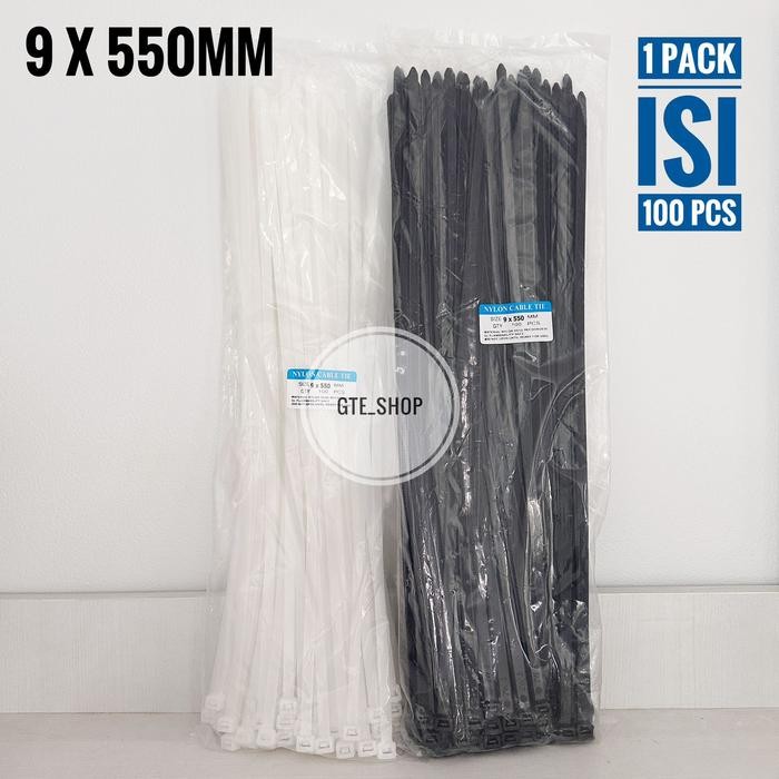 

ORIGINAL Kabel Ties 55cm (550mm) 9 x 550mm PROMO TERMURAH Cabel Tie / Kabel Tie / Cabel Ties /