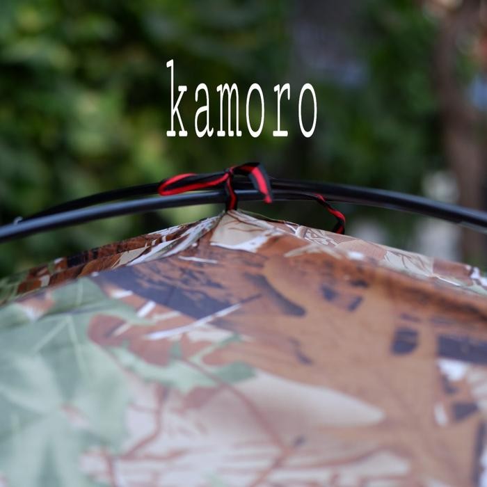 Tenda Cam Gunung Camo Loreng 200X200X135 Cm Kap 4 - 5 Orang JY-50