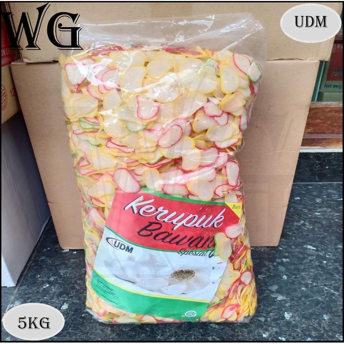 

Kerupuk Bawang Warna-Warni Udm - 5Kg