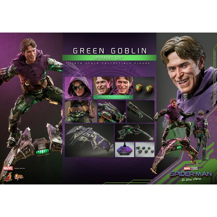 Hot Toys Green Goblin Upgraded Suit No Way Home Deluxe MMS 674