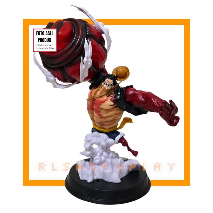 Figure One Piece Monkey D Luffy Gear 4 Wano Kuni Bounce Man
