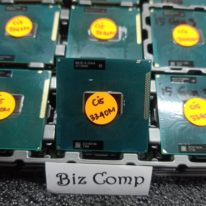 Processor Laptop Intel Core I5 3340M Ivy Bridge 2.7Ghz G2 Rpga988B