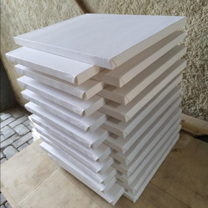

Kanvas/Media Lukis Ukuran 100 X 100 X 3.5Cm Warna Putih