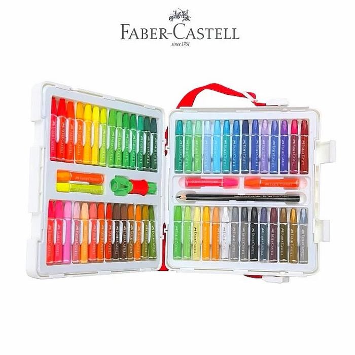 

Crayon Hexagonal Oil Pastel 60 Faber-Castell (Plastic Bag)