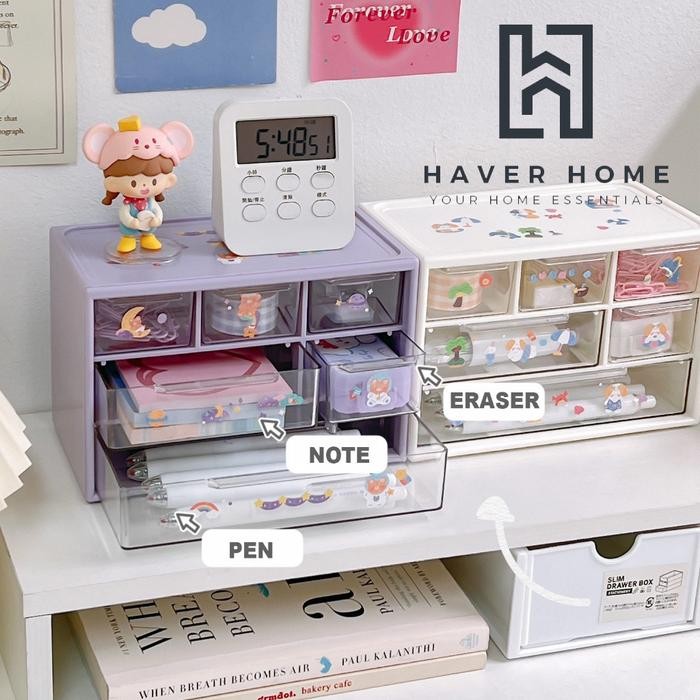 

ABBY - Kotak Organizer Laci Mini Perhiasan Alat Tulis Serbaguna