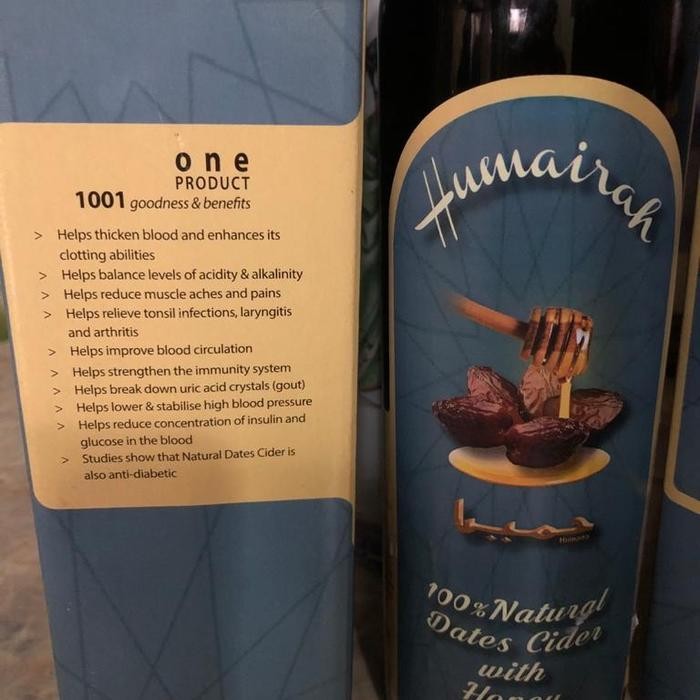 

Cuka Kurma Humaira 375Ml -Gratisongkir