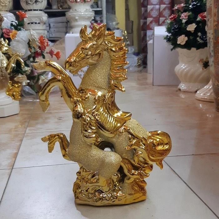 Pajangan Kuda Keramik Hiasan Hewan Keramik Hiasan Keramik Patung