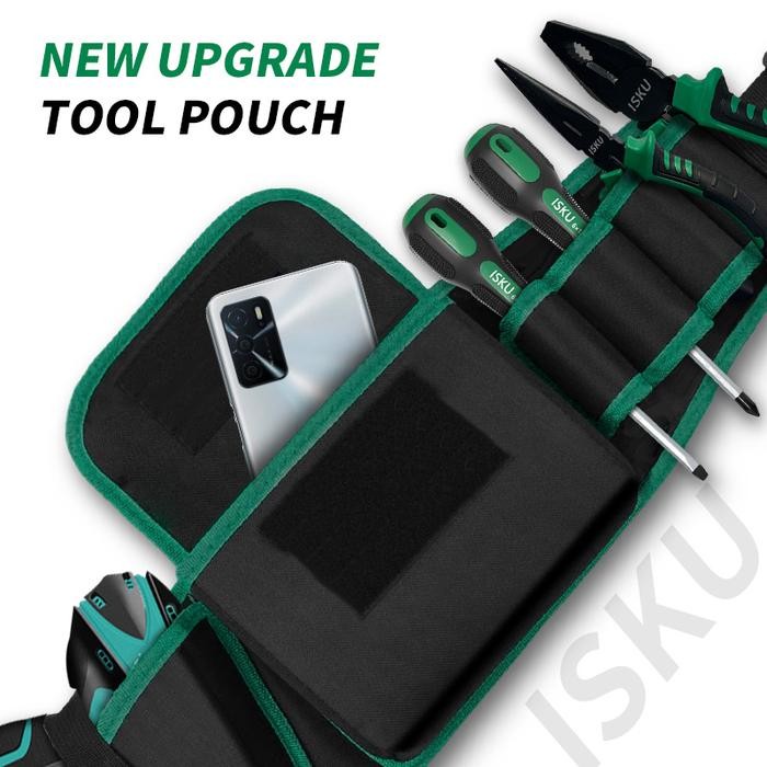 Isku Tool Bag Pinggang Tas Perkakas Pinggang Waist Toolbag Tool Belt