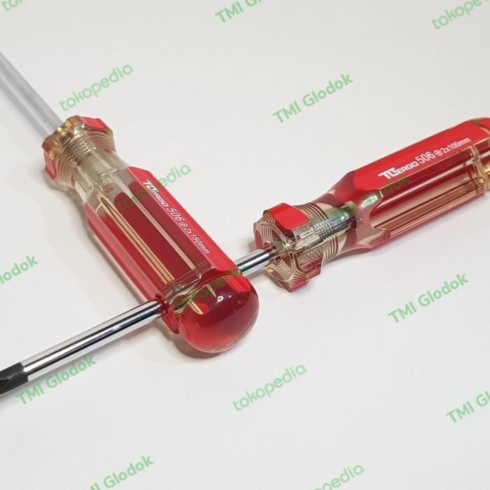 READY TLT ERGO Obeng Kristal Gagang Jumbo Chrome Vanadium