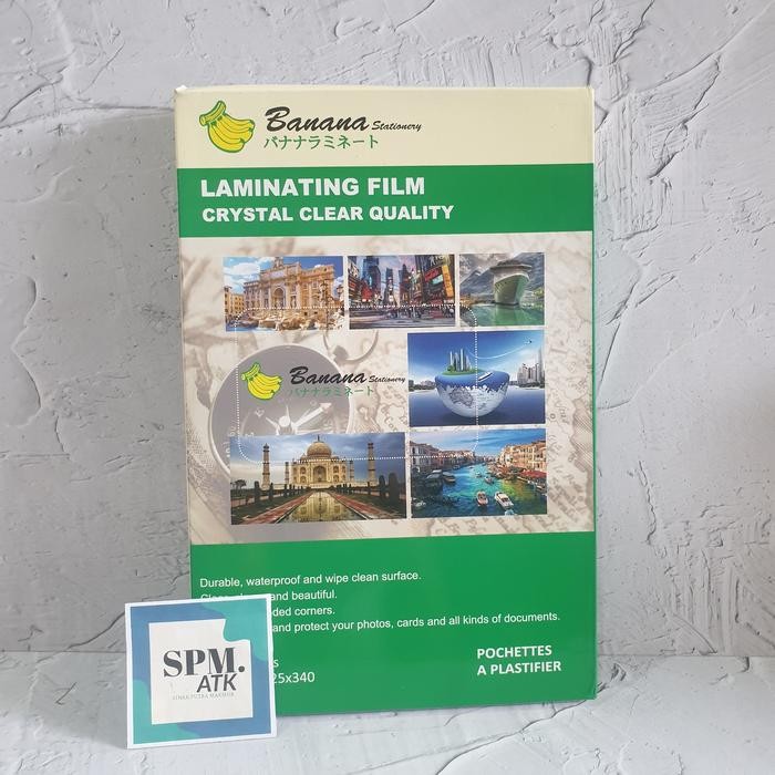 

EN4U Plastik Laminating Folio 100 Micron Banana