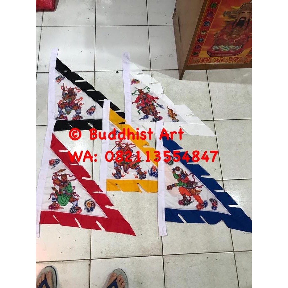 SIAPKIRIM Bendera Dewa 5 jendral (set) READY STOCK