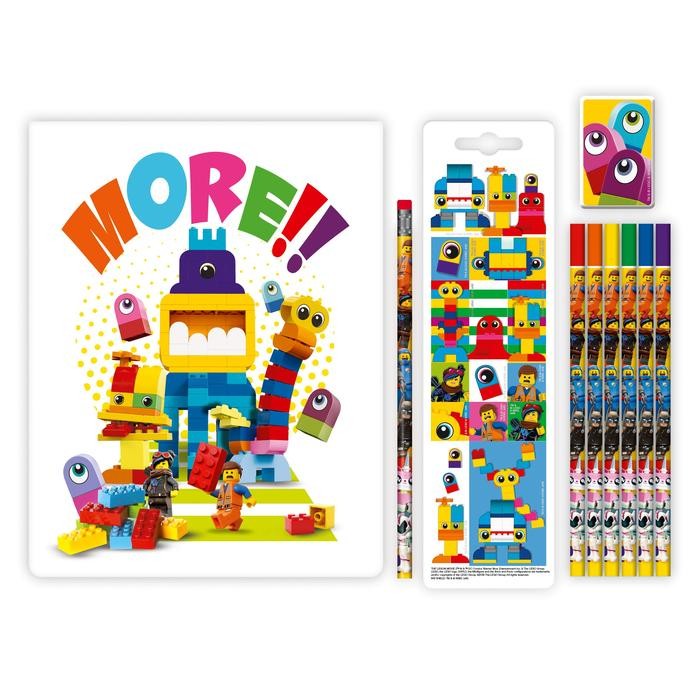 

Lego Movie 2 - 52305 Stationery Set Duplo Monsters School Drawing Book