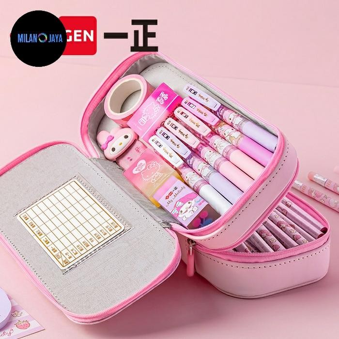 

Kotak Pensil Squishy Sanrio Ori Cinnamo Kuromi Case Tempat Alat Tulis Pulpen Sekolah Stationery