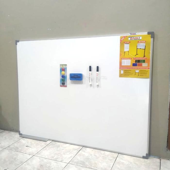 

Whiteboard Magnetic Daiki Uk 70X120 Cm