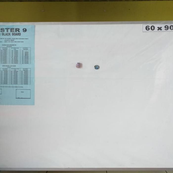 

Whiteboard Magnetik 60X90Cm