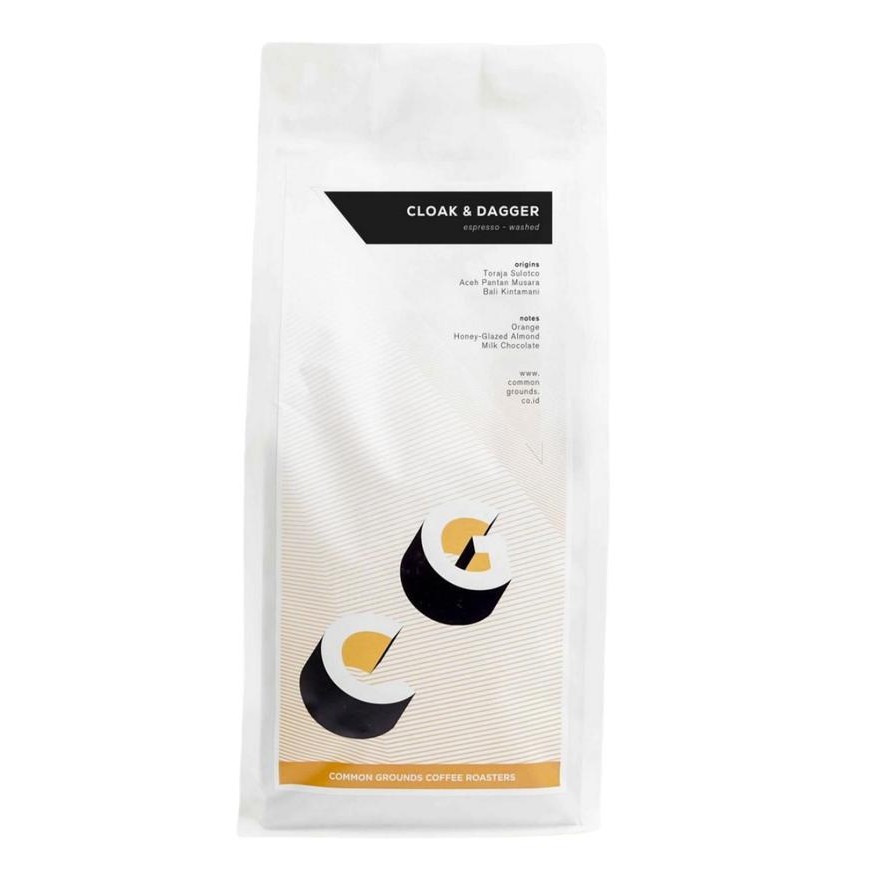 

NWFK Common Grounds Espresso Blend Arabica Coffee : Cloak & Dagger 1Kg [Wholesale]