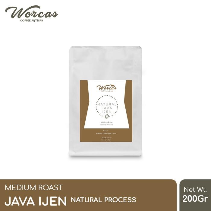 

NWFK Kopi Arabica Java Ijen "Natural" 200 Gram Medium Roast (Biji/Bubuk)