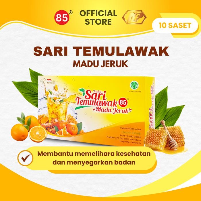 

NWFK Deli 85 - Sari Temulawak Madu Jeruk Minuman Untuk Kesehatan Liver