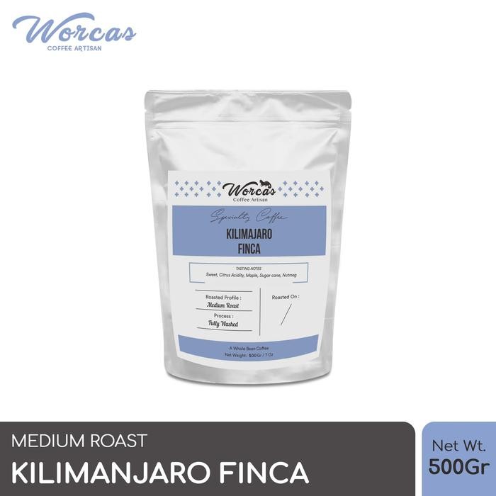 

NWFK Worcas Arabica Kilimanjaro Finca 500 Gram - Medium Roasted Coffee