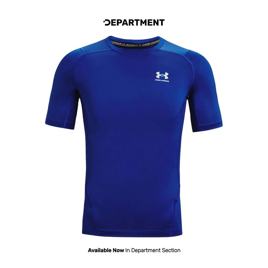 UNDER ARMOUR Kaos Training Pria HEATGEAR 1361518400 ORIGINAL