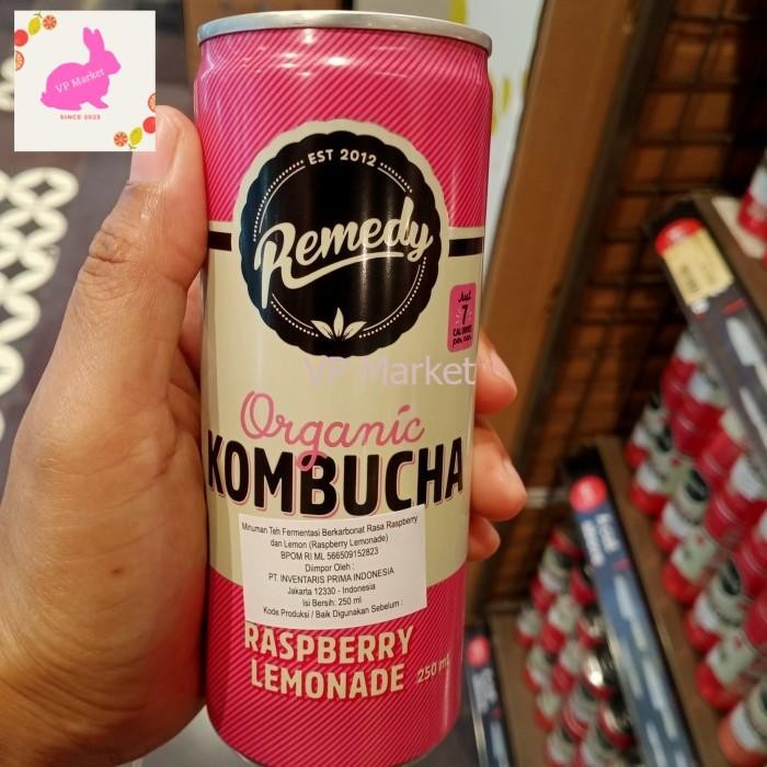 

8SXE Remedy Organic Kombucha Raspberry Lemonade 250Ml