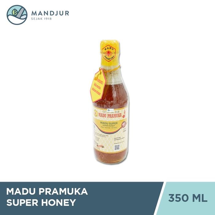 

8SXE Madu Pramuka Super 350 Ml - Madu Alami + Bee Pollen + Royal Jelly