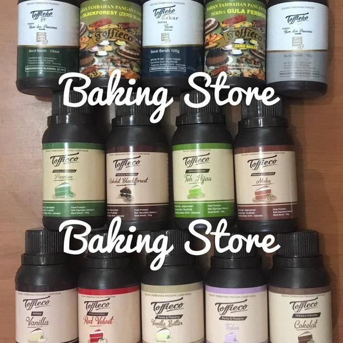 

(Rnd) - Toffieco Pasta Rhum Bakar / Zero Bakar / Black Forest / Semprot / Dll