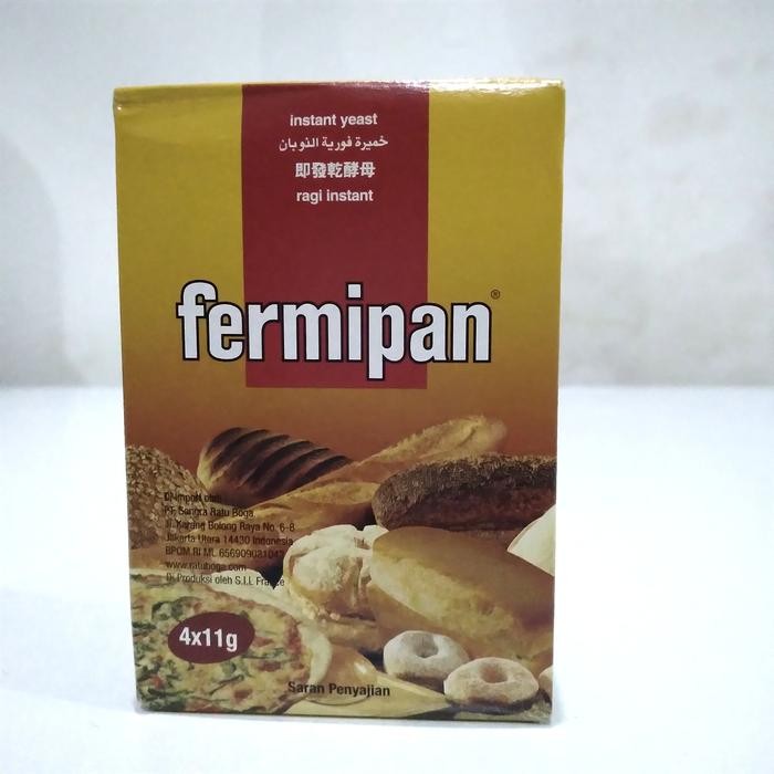 

Ready Fermipan Instant Yeast 4X11Gr / Ragi Instant