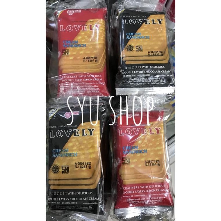 

Ready Khong Guan Nissin Lovely All Variant 250 Gram