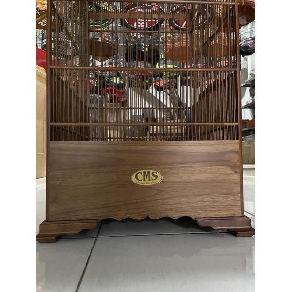 Sangkar Kandang Burung Pentet Kosan Jati Cms Coklat Dof